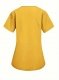Women Elastic Scrub Pants Set Breathable V Neck Short Sleeve Solid Color Polyester Spandex 3