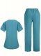 Wholesale Hospital Scrub Uniforms Stylish Nurse Top with Pockets New Nursing Doctor Scrubs