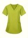 customized logo fashionable women hospital nursing uniform designs elastic waist medical uniform 2