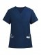 Medical Uniform Nursing Scrub Men Women V Neck Straight Multi Pocket1